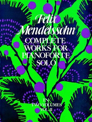 cover image of Complete Works for Pianoforte Solo, Volume II